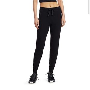 ALO Yoga Urban Moto Joggers Sweatpants Black Medium